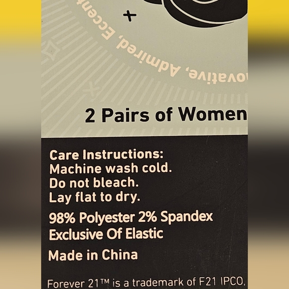 FOREVER 21 Zodiac Socks - Picture 2 of 6